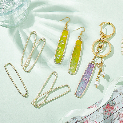 20Pcs Alloy Open Back Bezel Big Pendants FIND-CA0005-77-1