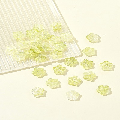 30Pcs Baking Paint Glass Beads GLAA-FS0001-97F-1