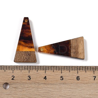 Resin & Wood Pendants WOOD-F015-03F-1