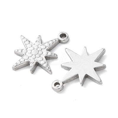 304 Stainless Steel Pendants STAS-Z177-06P-1