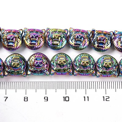 Electroplated Synthetic Non-magnetic Hematite Beads Strands G-Q174-04D-1