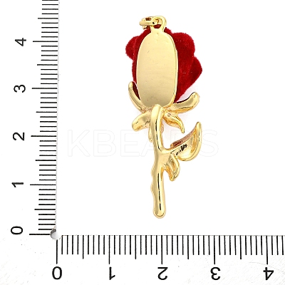 Brass Micro Pave Cubic Zirconia Pendants KK-A232-06G-1