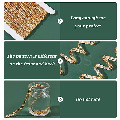 25M Polyester Braided Lace Trim OCOR-PH0003-86A-02-1