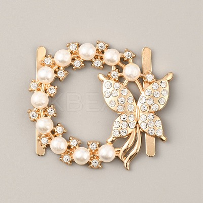 Alloy Bag Decorative Clasps FIND-WH0061-92D-1