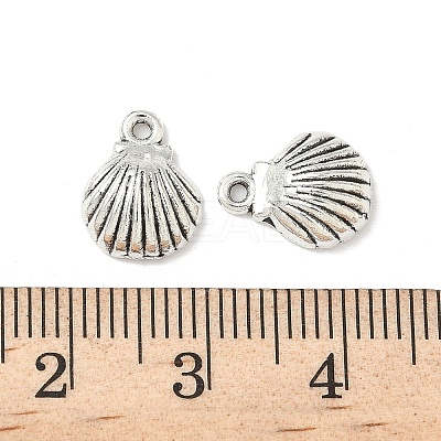 Tibetan Style Alloy Charms FIND-B050-01AS-07-1