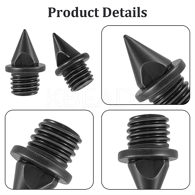 50Pcs Steel Pyramid Spike FIND-GF0008-36EB-1