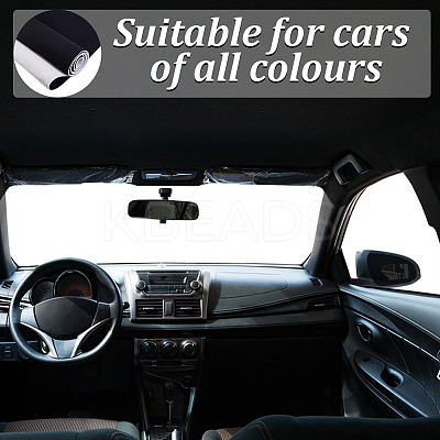 Mercerized Velvet Cotton Fabric for Car Roof Lining AJEW-WH0596-415A-1