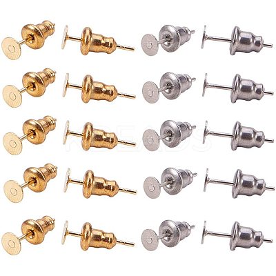 304 Stainless Steel Earring Findings Sets STAS-PH0010-26M-1