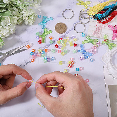 DIY Keychain Making Kits DIY-CA0007-34-1