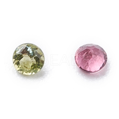 Faceted Natural Multicolor Tourmaline Cabochons X-G-I295-05B-02-1