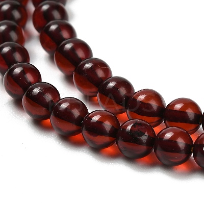 Natural Amber Beads Strands G-Z100-A02-5mm-01-1