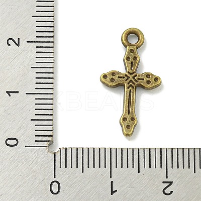 Tibetan Style Alloy Pendants TIBE-I026-6014AB-1