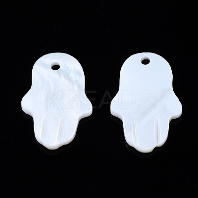 Freshwater Shell Pendants SHEL-S266-24B-1