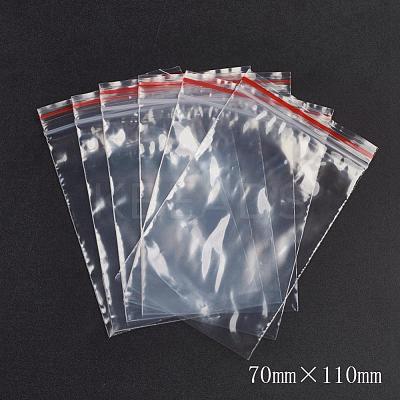 Plastic Resealable Packaging Bags OPP-G001-A-7x11cm-1