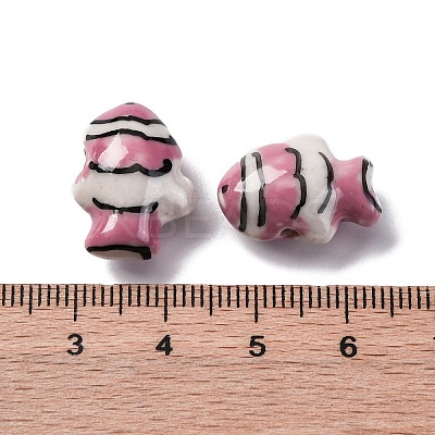 Handmade Porcelain Beads PORC-R002-01K-1