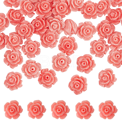 50Pcs Synthetic Coral Beads CORA-SC0001-02-1