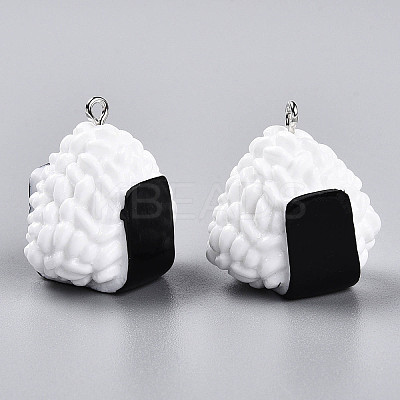 Resin Pendants X-RESI-T028-22-1