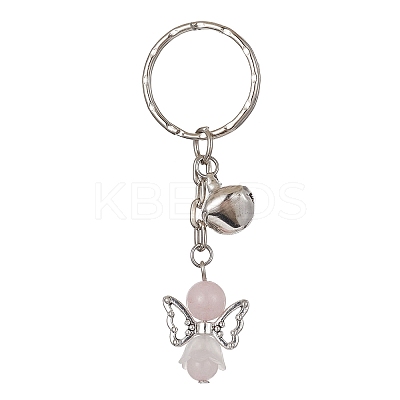 Angel Natural Gemstone Kcychain KEYC-JKC00565-01-1