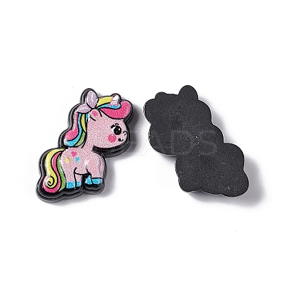 Opaque Resin Cabochons LS-RESI-C027-04A-1