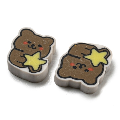 Handmade Polymer Clay Beads CLAY-P003-14B-1
