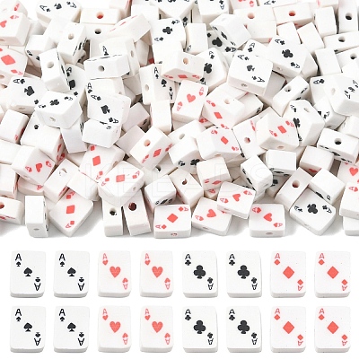 200Pcs Handmade Polymer Clay Beads CLAY-YW0002-62-1