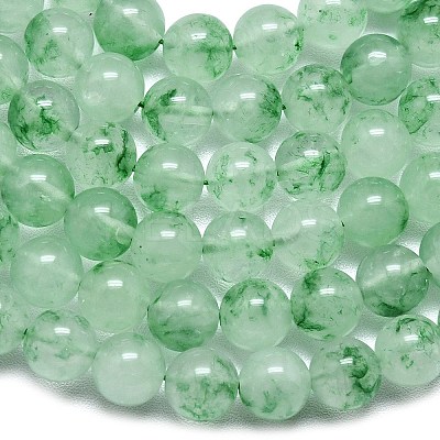 Natural Malaysia Jade Beads Strands G-L645-C01-8mm-14-1