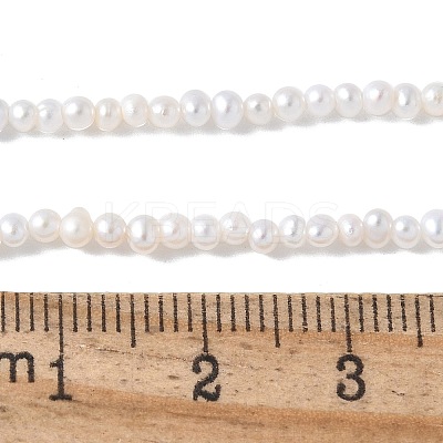 Natural Cultured Freshwater Pearl Beads Strands PEAR-I007-07D-01A-1