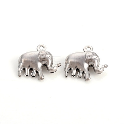 Non-Tarnish 304 Stainless Steel Charms STAS-L244-07P-1