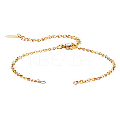 201 Stainless Steel Bracelet Making STAS-CJ0001-12G-1