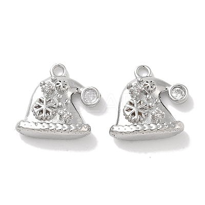 Micro Pave Cubic Zirconia Pendants KK-M102-12P-1