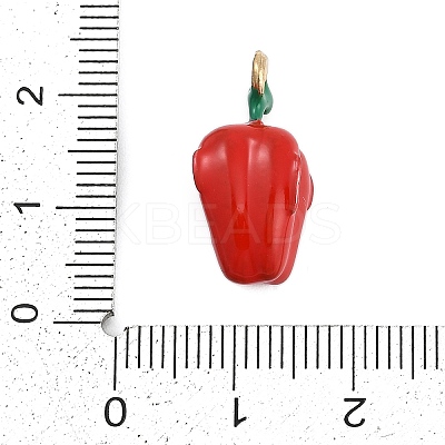 Alloy Enamel Pendants FIND-K020-16G-01-1