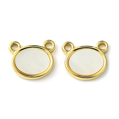 Ion Plating(IP) 304 Stainless Steel Pave Shell Bear Charms FIND-Z028-14G-1