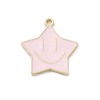 Alloy Enamel Pendants ENAM-F152-05G-03-1