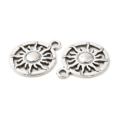 Tibetan Style Alloy Pendants PALLOY-R143-21AS-1
