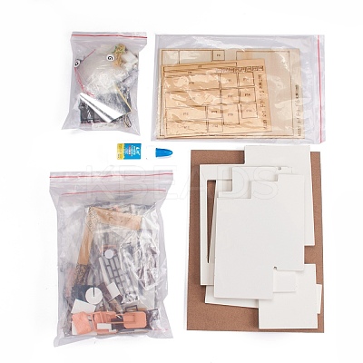 Handmade DIY Wooden Dollhouse Kit DIY-H103-01-1