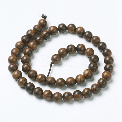 Natural Wood Beads X-WOOD-J001-01-8mm-1