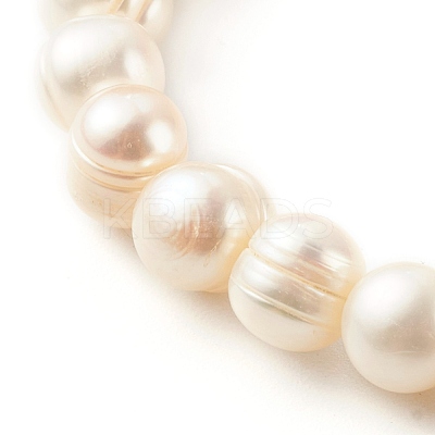 3Pcs 3 Styles Natural Cultured Freshwater Pearl Stretch Beaded Bracelets Sets BJEW-JB06266-1