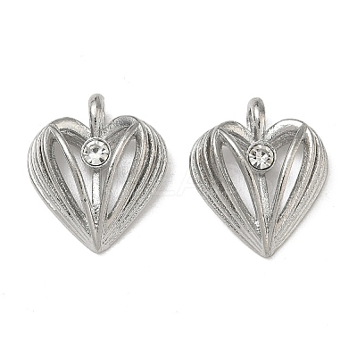 Alloy Rhinestone Pendants FIND-L026-04P-1
