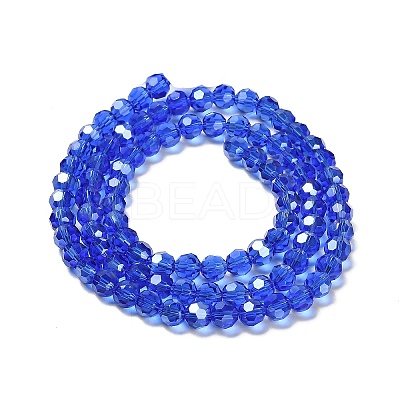 Transparent Glass Beads EGLA-A035-T6mm-B21-1
