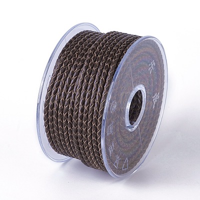 Braided Cowhide Cord WL-I004-3mm-D-13-1