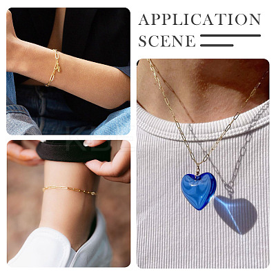 DIY Chain Necklace Jewelry Kits DIY-TA0011-49-1