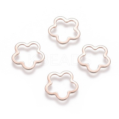 201 Stainless Steel Linking Rings X-STAS-F192-004RG-1