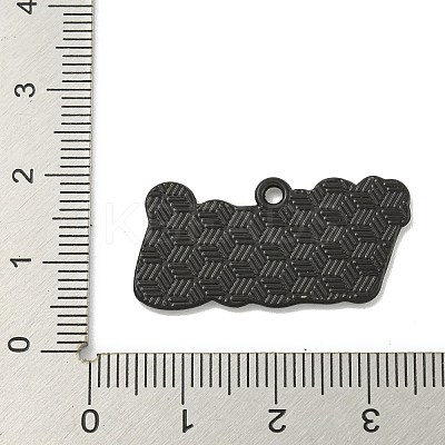 Chemistry Science Theme Alloy Enamel Pendants ENAM-I060-14A-1