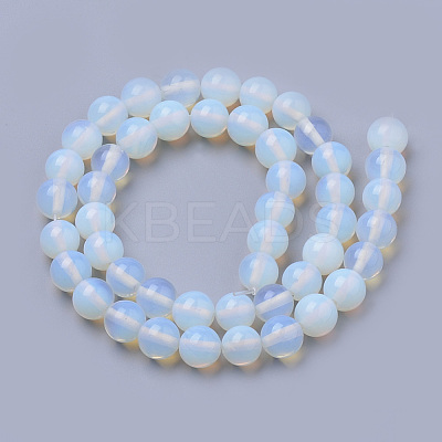 Opalite Beads Strands G-S259-48-4mm-1