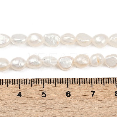 Natural Cultured Freshwater Pearl Beads Strands PEAR-P064-20H-05A-1