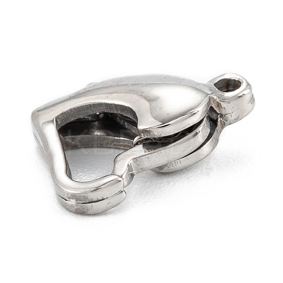 Non-Tarnish 316 Stainless Steel Lobster Claw Clasps STAS-C024-05P-1