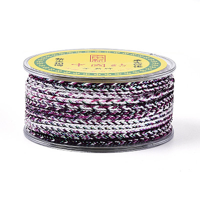 11M Braided Nylon Chinese Knot Cord WCOR-B001-2mm-11-1