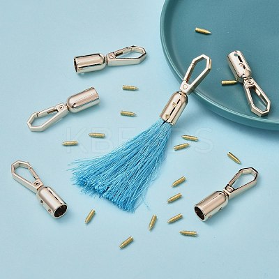 Alloy Swivel Clasps PALLOY-Z003-04G-1