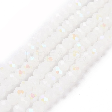 Electroplate Glass Beads Strands EGLA-A044-J8mm-L05-1