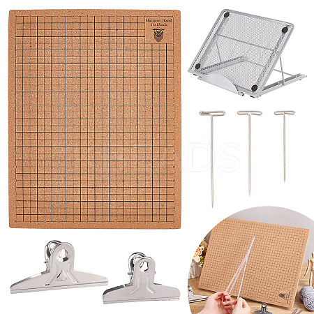 Cork Crochet Blocking Board Kits TOOL-GO0001-14-1